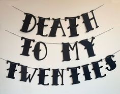 Death to My Twenties Milestone Birthday Banner 30th Birthday - Etsy 20s Decorations, 30th Birthday Party For Her, Rip 20s, 30th Birthday Party Themes, 30th Birthday Outfit, 30th Birthday Ideas For Women, 30th Bday Party, 30th Birthday Themes