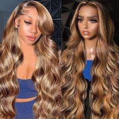 PRICES MAY VARY. Body Wave Highlight 5x5 HD Lace Closure Wigs Human Hair Material: The 5X5 Highlight Closure Wig Is Made of 100% Unprocessed Human Hair, Safe and Easy to Dye and Bleach The Hair. Soft, and Breathable, Can Be Straightened and Restyled as Your Own Hair. Highlight Ombre Lace Front Wig Human Hair Quality: This 5x5 hd Glueless Highlight Closure Wig is Well-Proportioned Thickness and True to Length, No Shedding, No Tangle, Harmless To Skin. P4/27 Honey Blonde Lace Front Wig Human Hair Hair Highlight, Human Lace Wigs, Blonde Highlight, Ombre Lace Front, Honey Blonde Highlights, Closure Wigs, Ombre Lace, Balayage Color, Blonde Lace Front Wigs