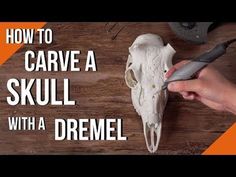 how to carve a skull with a dremel