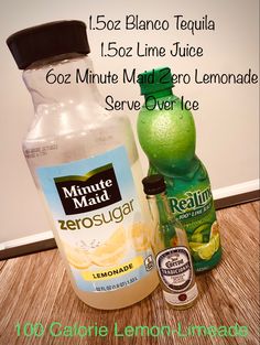 This simple tequila lemonade drink is made with 1 nip of blanco tequila, 1.5 ounces of lime juice, and 6 ounces of lemonade, served over ice. Zero Sugar Cocktails, Tequila And Lemonade, Low Calorie Alcoholic Drinks, Healthy Alcoholic Drinks, Sugar Free Lemonade, Lime Lemonade, Low Calorie Cocktails, Tequila Margarita, Cocktail Drinks Alcoholic