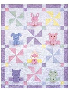 the book cover for harkie blankie pets baby quilt, with cd disc