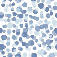 an abstract blue and white background with circles