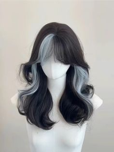 black lace wig #virginhair #wigmaker #lacewig #cosplay #hairstyles #humanhair #bundles #closure #fulllacewig #wigsforsale Pretty Hair Cuts, Black Wavy Hair, Ombre Wig, Hair Inspiration Long, Wig Styling, Natural Hair Wigs, Women Cosplay, Ombre Wigs