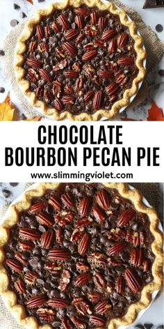 Delight in the rich and decadent flavors of chocolate bourbon pecan pie, a show-stopping dessert that combines the sweetness of pecans with the smooth warmth of bourbon and creamy chocolate. This pie is a holiday must-have and is sure to impress everyone at your gathering. It’s surprisingly easy to make but feels indulgent and luxurious. Save this pin and check out the recipe for a Thanksgiving dessert that’s both rich and unforgettable! Bourbon Pecan Chocolate Chip Pie, Bourbon Chocolate Chip Pecan Pie, Best Pie Recipes Thanksgiving, Walnut Bourbon Pie, Bourbon Chocolate Pecan Pie Recipe, Bourbon Pecan Chocolate Pie, Maple Bourbon Dessert, Bourbon Apple Pie Recipe