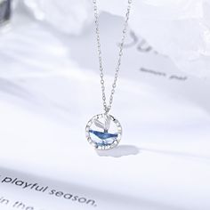 "Unique Ocean 925 Silver Plated Mermaid Tears Necklace For Women, Evgg1061 Necklace Length: 18 Inch Metal: 925 Sterling Silver Plated Over High Quality Brass Stone: Cubic Zirconia High Quality Material Hand Crafted With Love And Care Perfect For Gift, Holiday, Christmas, Birthday, Vacation, Mother's Day, Valentine's Day, Wedding, Engagement , Bridal, Promise, Anniversary, Party Please Feel Free To Message Me If You Have Any Questions. Bundle Offer: 3 For $25, 5 For $35." Ocean Mermaid, Mermaid Tears, Birthday Vacation, Korean Jewelry, Round Pendant Necklace, Gold Cross Pendant, Pendent Necklace, Stone Pendant Necklace, Mermaid Tail