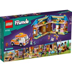 the lego friends house is in its box