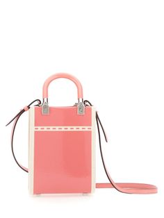 DOUBLE RIGID PLEXIGLASS HANDGender: WOMENMaterial: 60% COTTON 25% POLYAMIDE 15% POLYURETHANEColor: PINKMade in: ITProduct ID: 8BS051_ANT7F1LG1*Import tax/duty will be calculated at checkout (If applicable) Fendi Sunshine, Mini Bag, Fendi