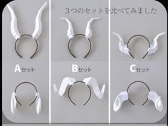 instructions to make an origami bunny headband