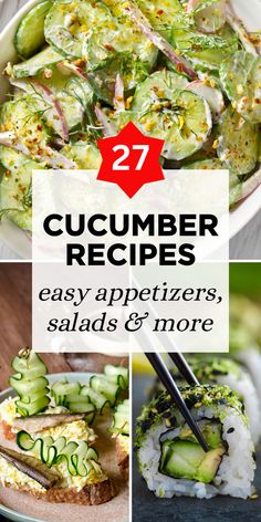 cucumber recipes that are easy to make and delicious