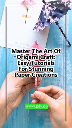 Unlock your creativity with our guide, "Master The Art Of Origami Craft: Easy Tutorials For Stunning Paper Creations." Dive into the world of origami craft and learn step-by-step techniques to transform simple paper into breathtaking designs. Whether you're a beginner or looking to refine your skills, our easy tutorials will inspire you to create beautiful pieces that impress. Start your origami journey today and discover the joy of crafting with paper! Origami Models, Craft Easy, Craft Images, Origami Animals, Paper Creations, Origami Tutorial