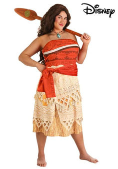 a woman in a red and white dress with a paddle on her head is posing for the camera