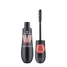 Say goodbye to panda eyes and hello to clean volume and defined lashes! essence Bye Bye Panda Eyes! Smudge-Proof Volumizing And Defining Mascara is made to last all day without smudging or clumping with our tubular mascara formula. And when it's time to take off your makeup, there's no need for a seperate remover - just use water! Get ready for gorgeous, smudge-proof lashes that last. Bye Bye Panda Eyes, I Need A Miracle, Smudge Proof Mascara, Drugstore Mascara, Panda Eyes, Tubing Mascara, Essence Cosmetics, Make Up Remover, Eye Mascara