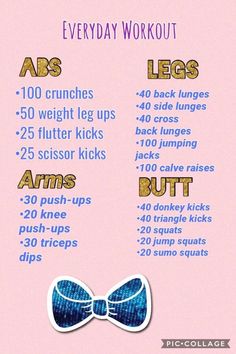 a poster with instructions for how to do an abs workout