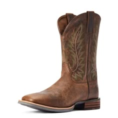 Ridin High Western Boot | Ariat Chambelanes Shoes, Men’s Cowboy Boots, Native Photoshoot, Cody Core, Lion Hybrid, Brown Square Toe Boots, Western Boots Men, Cowboy Boots For Men, Ariat Mens Boots