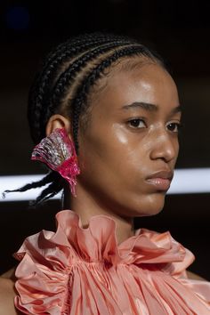 Side Profiles, Bright Earrings, Ear Pieces, Thornton Bregazzi, Preen By Thornton Bregazzi, Jewelry Editorial, 2020 Fashion, Bridal Crown, Women's Jewelry And Accessories