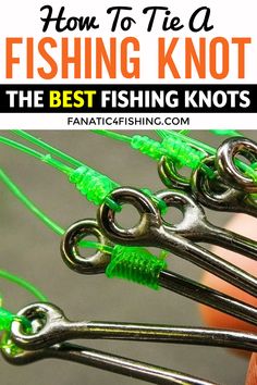 how to tie a fishing knot the best fishing knots for beginners and angleers