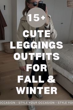 Leggings Casual Outfit Winter, Legging Chic Outfit, Casual Winter Outfits With Leggings, How To Style Black Leggings Winter, Legging Style Outfit Ideas, Winter Outfits With Leggings And Boots, Latest Outfits For Women Casual, Leggings Over 60 How To Wear, Women’s Leggings Outfit