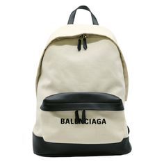 Used Balenciaga Backpack Canvas Leather White Black 392007 (Sku: Gzl14r3v) === General === Brand : Balenciaga Model : 392007 === Design === Type : Backpack Material : Canvas , Leather Color : Black, White Style : Casual Gender : Women,Men === Size === Size (Hxwxd) : 43cm X 33cm X 13cm / 16.92'' X 12.99'' X 5.11'' === Included Items === Accessories Notice : Before Purchasing, Please Refer To The Images Of The Accessories Included With The Item. === Condition === Condition : Used (Good) Ranking : Balenciaga Model, Balenciaga Backpack, Backpack Material, Balenciaga Bag, Canvas Leather, White Style, Luxury Branding, Bags Handbags, Balenciaga