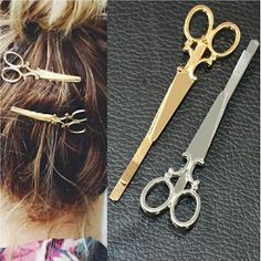 Super Cute Silver Colored Scissors Hair Clips Color: Silver Comes With 2 Scissor Hair Clips Bikinis 2023, Boho Hair Accessories, Hair Tiara, Tiara Accessories, Aliexpress Hair, Hair Clean, Hair Acessories, Accessories Pearl, Styles For Long Hair