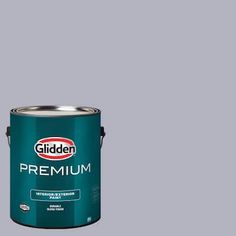 a gray paint with the words golden premium on it