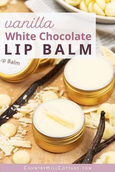 Vanilla Hot Chocolate, Chocolate Lip Balm, Diy Body Butter, Diy Chocolate