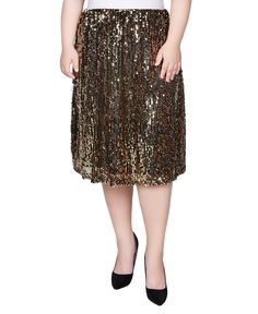 in stock Knee-length Pleated Skirt For Fall Party, Fall Party Knee-length Pleated Skirt, Chic Knee-length Gold Skirt, Sequined Skirt, Kids Trend, Sequin Tank Tops, Skirts Online, Plus Size Skirts, Sequin Top