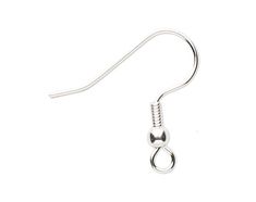 a pair of metal hooks on a white background