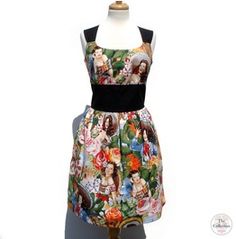 Handmade Mexican Senoritas Pinup & Rockabilly Dress Classic Pinup, Pinup Dress, Rockabilly Pinup, Dress Pin, Rockabilly Fashion, Modern Dress