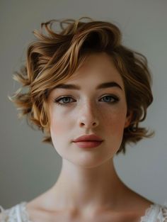 Loose Side Braids, Using A Curling Wand, Feminine Hairstyles, Wedding Hairstyles Bridesmaid, Short Hair Lengths, Sleek Updo, Short Wavy, Slicked Back Hair, Short Wavy Hair