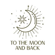 to the moon and back logo