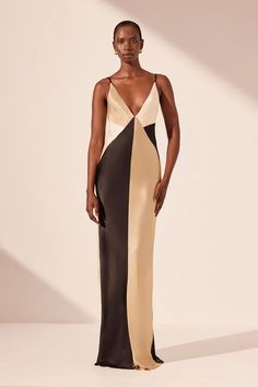 SOFIA CONTRAST DOUBLE STRAP MAXI DRESS | BLACK/MULTI | DRESSES | SHONA JOY – Shona Joy International Shona Joy Dress, Strap Maxi Dress, Shona Joy, Multi Dress, Midi Maxi Dress, Stunning Dresses, Black Maxi Dress, Satin Fabric, Satin Finish