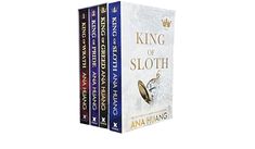 Kings of Sin Series By Ana Huang 4 Book Collection Set (King of Wrath, King of Sloth & 2 More) Kings Of Sin, King Of Wrath, Book Collection, Sloth, Books