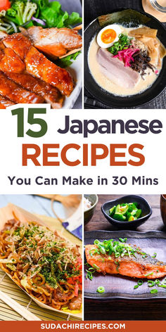 Quick weeknight dinner ideas featuring teriyaki chicken, creamy ramen, yakisoba noodles, and grilled salmon in traditional Japanese style Tender Beef, Food Help, Authentic Recipes, Beef Dishes, Crispy Chicken, Food App, Food Waste, Weeknight Dinner, Meal Planner