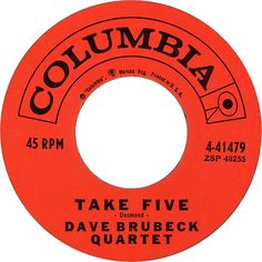 the columbia label for take five