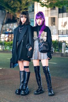 K Fashion Streetwear, Tokyo Style Outfits, Japan Street Fashion, Tokyo Fashion Week Street Styles, Tokyo Outfits, Mode Harajuku, Japanese Fashion Women, Japan Fashion Street