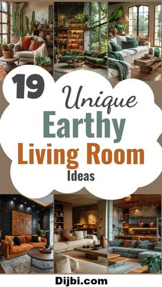 the ultimate guide to unique earthy living room ideas