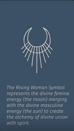 the rising woman symbol represents the divine feminine energy the moon merging with the divine mascuine energy the sun to create the alchemy of divine union with spirit