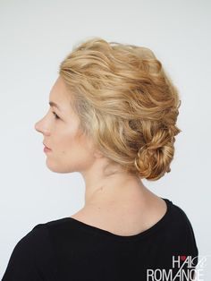 Updo Curly Hair, Updo Curly, Clear Hair, Wedding Hairstyles Tutorial