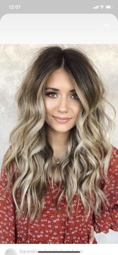 Shadowed Root Balayage, Long Hair Colors 2023, Root Smudge Balayage Brunette, Full Highlight Shadow Root, Smudged Root Blonde Balayage, Shadow Root And Lowlights On Blonde, Dark Root With Highlights, Dark Brown Shadow Root With Blonde, Rooty Blonde Balayage Dark Roots