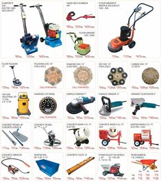 an image of various types of tools for sale on the market page in this brochure