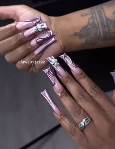 Her Nails, Long Acrylic Nails Coffin, Good And Bad