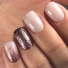 Unghie Sfumate, Nails 2017, Short Nails Art, Gel Nail Designs, Easy Nail Art, Gel Nail Art, Gorgeous Nails