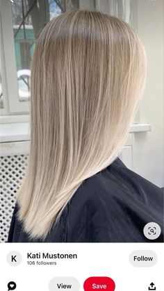 Blonde Scattered Highlights, Blonde Hair Inspiration Straight, Vanilla Blonde Balayage Straight Hair, Beleyage Blonde, Baylage Blonde Straight Hair, Mid Long Blonde Hair, Ash Blonde Balayage Straight Hair, Blonde Airtouch Hair, Blonde With Pale Skin