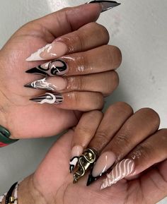 Nails 23, Nail Vibes, Hand Candy, Nail Acrylic, 2024 Nails, Light Nails, Baddie Nails, Edgy Nails