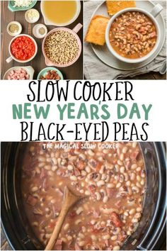 slow cooker new years day black eyed peas