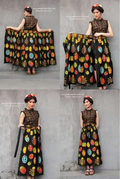 Sewing Skirts Patterns, Skirts Patterns, Batik Fashion, Batik Dress, Sewing Skirts, Crochet Skirt, Diy Sewing Clothes, Couture Sewing, Skirt Style