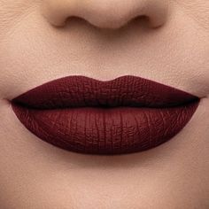 Melted Matte Longwear Lipstick | Too Faced Bold Lipstick Makeup, Fall Winter Makeup, Deep Red Lipsticks, Longwear Lipstick, Red Lipstick Matte, Matte Lipstick Shades, Burgundy Lipstick, Snack Bites, Bold Lipstick