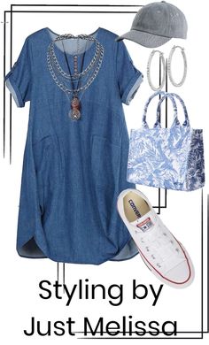 Spring Clothes For Women 2024, Outfit Ideas For Curvy Women, Denim Dress Outfit, Vacation Outfits Women, Look Office, Fashion Capsule, Wardrobe Style