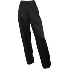 Preowned Yves Saint Laurent By Tom Ford 2001 Black Silk Pants Size 8 /... ($350) ❤ liked on Polyvore featuring pants, bottoms, black, holiday pants, silk evening trousers, silk trousers, flat-front pants and cocktail pants Black Silk Pants, Evening Pants, Evening Trousers, Holiday Pants, Designer Pants, Pantsuits For Women, Silk Trousers