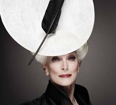 Carmen Dell' Orefice (80 years): The only woman deserving the title supermodel. Forget the rest. Famous Fashion Photographers, Francesco Scavullo, Philip Treacy, Cover Model